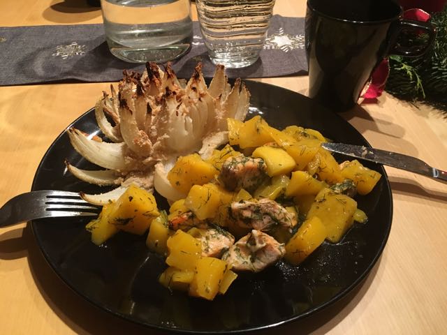 Zwiebelrosen vom Grill